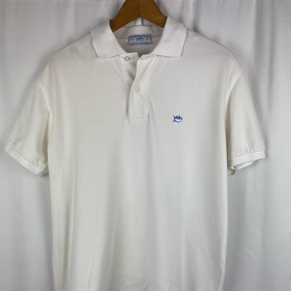 Southern Tide | The Skipjack Polo White | Medium